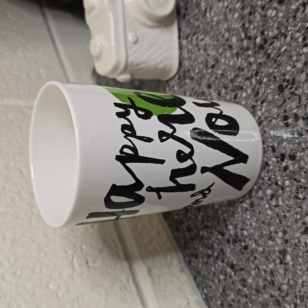 "Happy here and now" Starbucks Mug